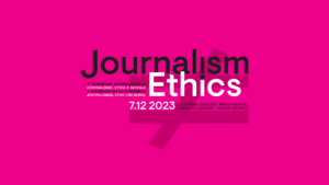 Journalismus und Ethik Impressum Tagesprogramm